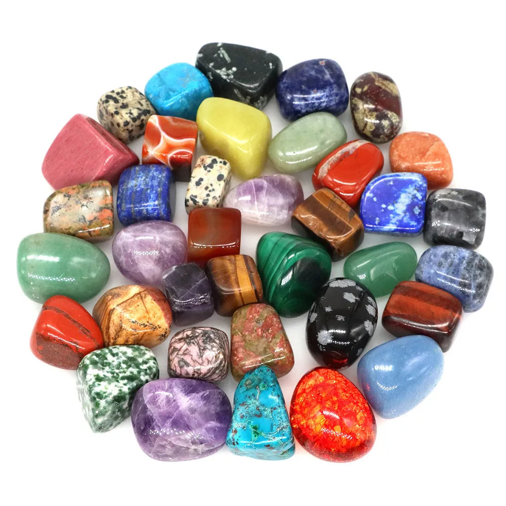 Natural Tumbled Crystals for Manifestation & Energy Healing | Daily Magic Collection