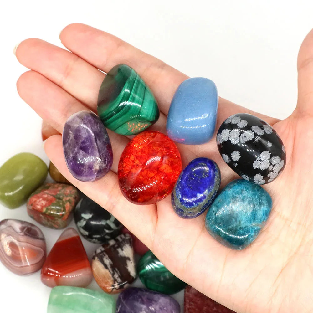 Natural Tumbled Crystals for Manifestation & Energy Healing | Daily Magic Collection