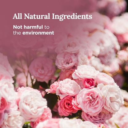 Long Lasting Flower Tin Candles with Rose Scented | 6 Oz - 35 Hour Burn | Made of Natural Soy Wax for Manifestation, Purification & House Energy Cleansing | Love Soars the Heart